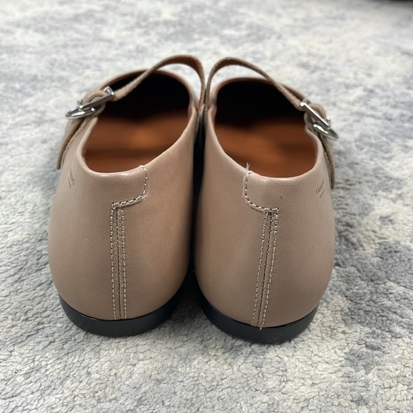NIB Vagabond Jolin Ballet Mary Jane Flats Patent Taupe Sz 39 - Picture 12 of 16